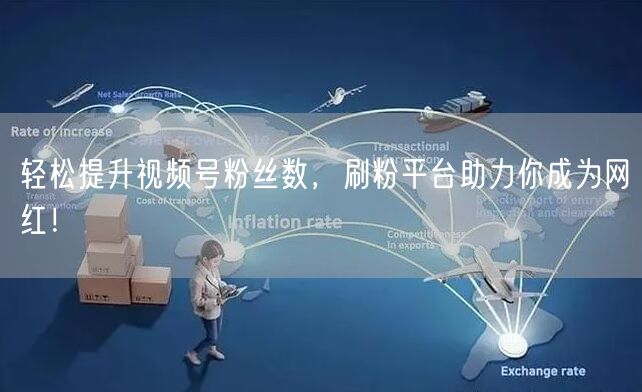 轻松提升视频号粉丝数，刷粉平台助力你成为网红！