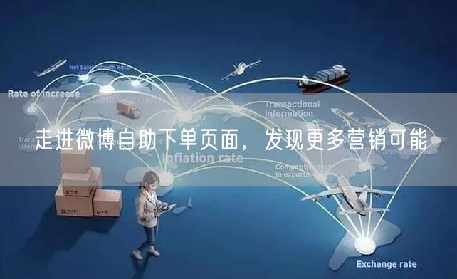 走进微博自助下单页面，发现更多营销可能