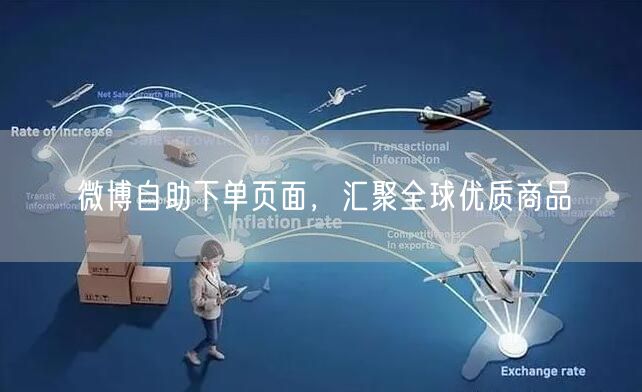 微博自助下单页面，汇聚全球优质商品