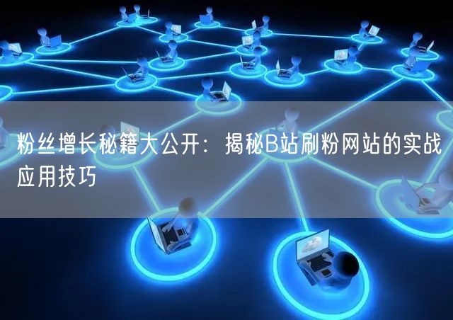 粉丝增长秘籍大公开：揭秘B站刷粉网站的实战应用技巧